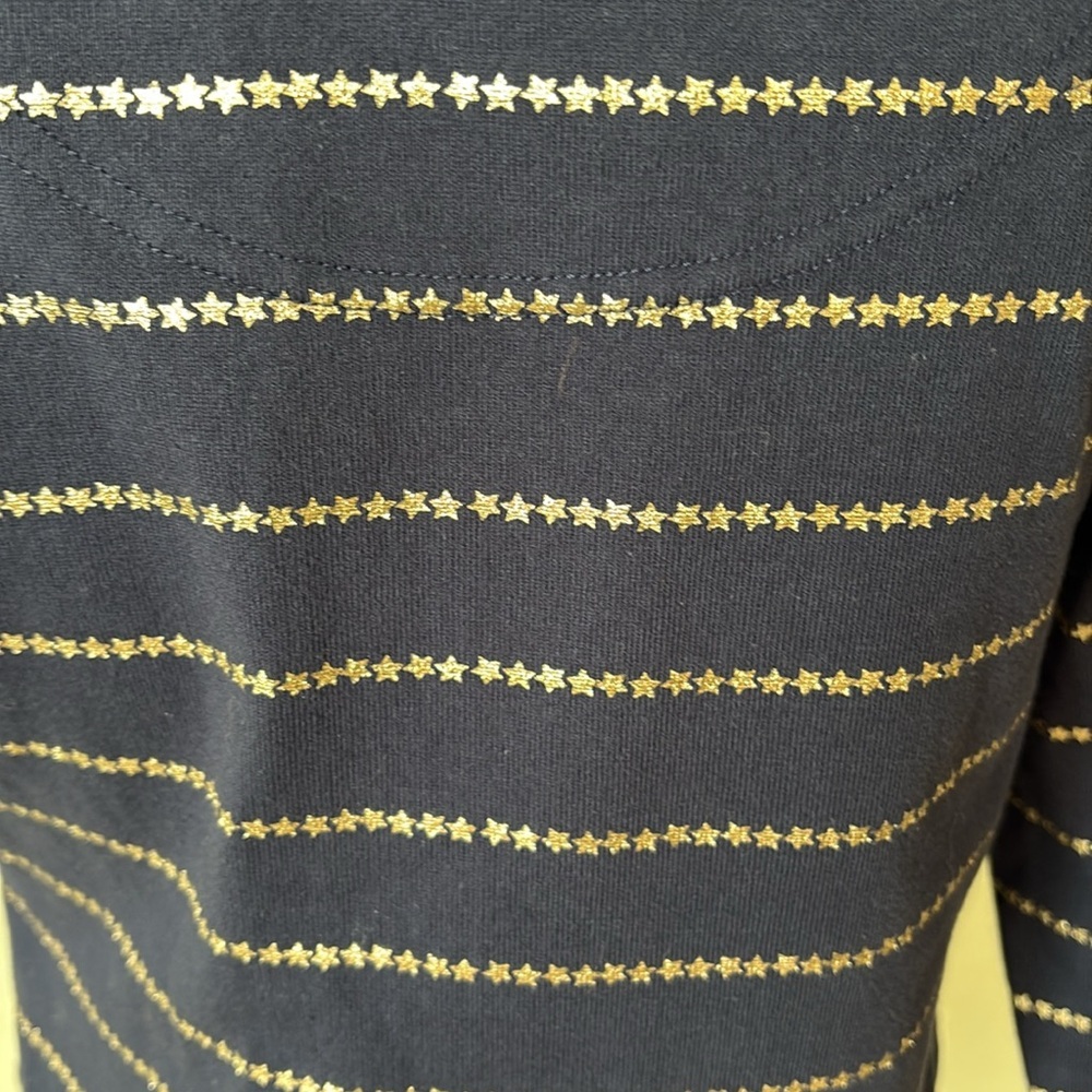 Joules women’s dress. Blue with golden stars. 8 - Picture 4 of 11